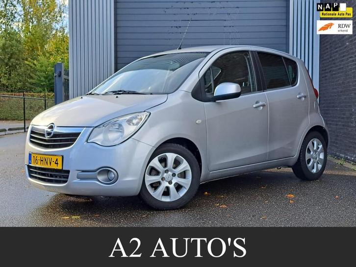 Opel Agila 1.2 Enjoy Automaat|Airco|Nap, Auto's, Opel, Bedrijf, Te koop, Agila, ABS, Airbags, Airconditioning, Boordcomputer, Centrale vergrendeling