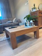 Salon tafel teak, Gebruikt, 100 tot 150 cm, Minder dan 50 cm, Rechthoekig