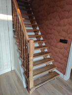 Hardhouten trap, Ophalen, Gebruikt, Trap, 2 tot 4 meter