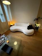 karwei 2-zits bank Feline naturel, Huis en Inrichting, Banken | Bankstellen, Ophalen, 100 tot 125 cm, Zo goed als nieuw, Stof