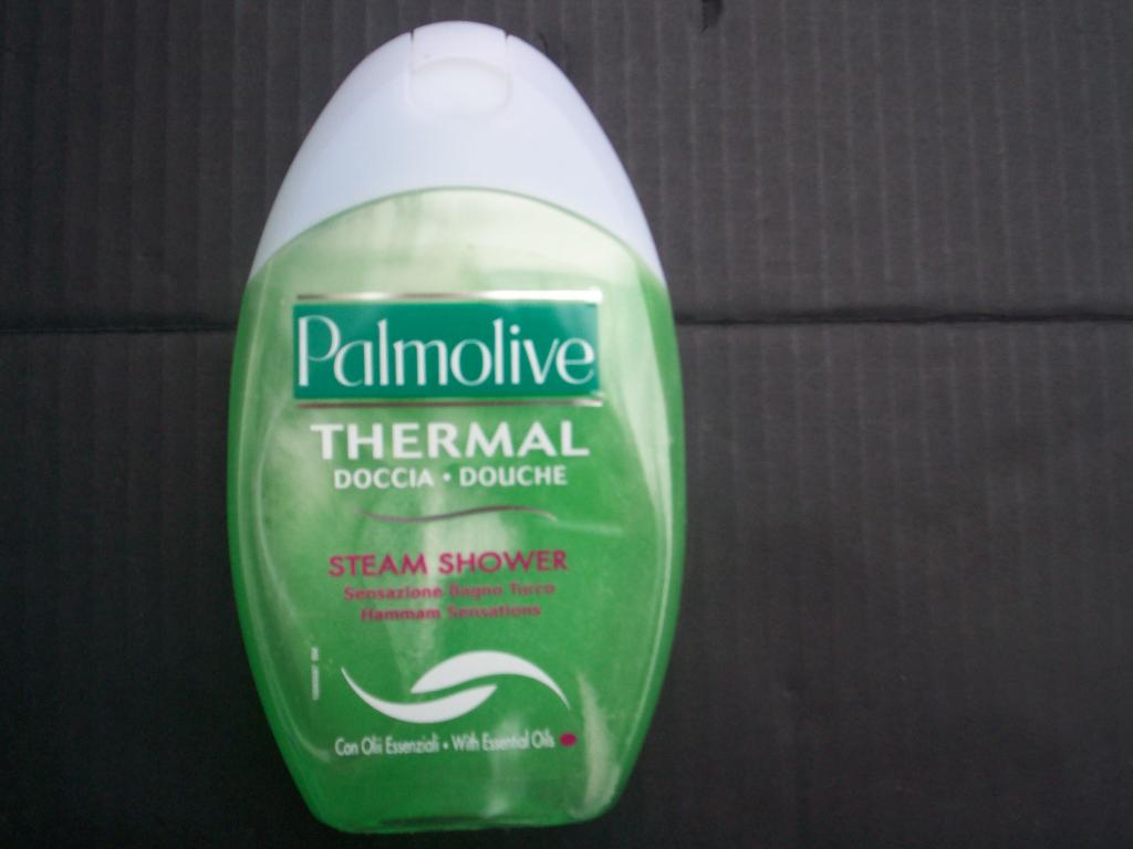 1x flacon PALMOLIVE Thermal Douche Steam Shower 250 ml groen, Ophalen of Verzenden, Nieuw, Bad & Douche
