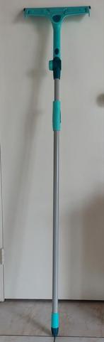 Leifheit raamwisser met clicksysteem en telescopische steel, Ophalen, Raamwisser of Trekker