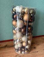 Doos met kerstballen goud zilver brons verschillende maten, Ophalen of Verzenden, Nieuw