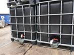 Zogoed als nieuwe zwarte ibc containers van 1000 L (Tonnen), 150 liter of meer, Ophalen, Zo goed als nieuw