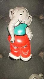 (Paulus de boskabouter)Wawwa Olifant plastic  wanddecoratie, Ophalen of Verzenden