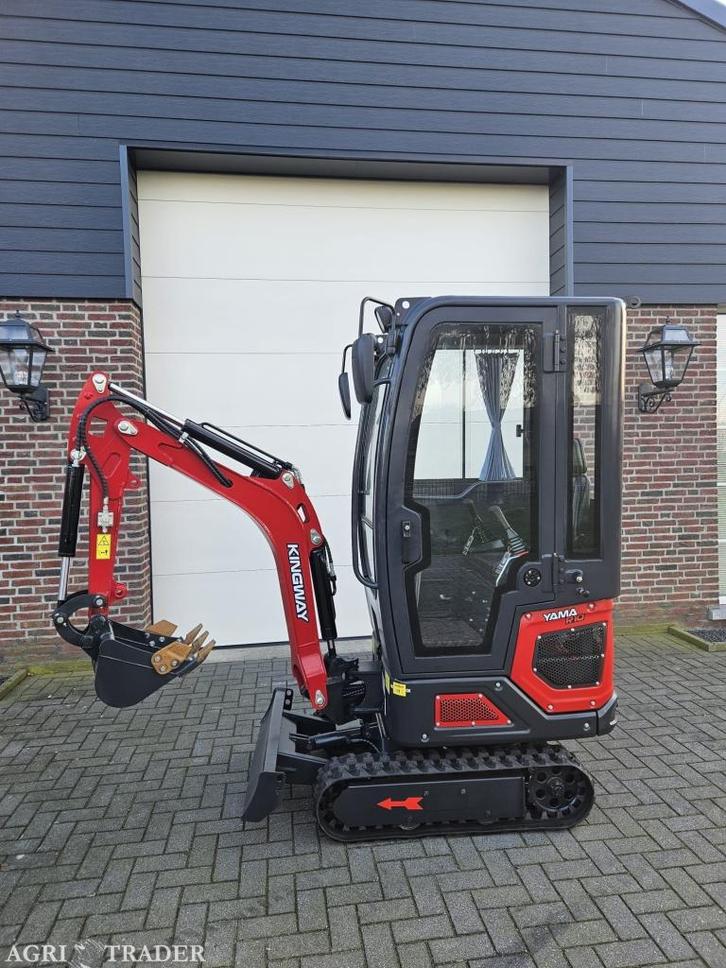 Mini Graafmachine Minigraver Yama R10 Zwenkarm NIEUW, Zakelijke goederen, Machines en Bouw | Kranen en Graafmachines, Graafmachine