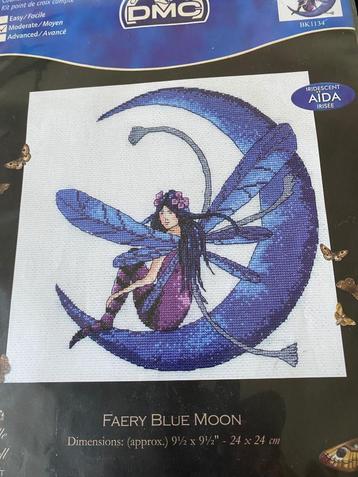 BORDUURPATROON FAERY BLUE MOON beschikbaar voor biedingen