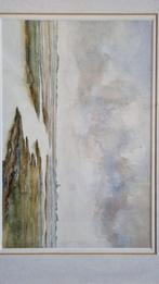 aquarel Kampen landschap, Sleebos., Ophalen of Verzenden