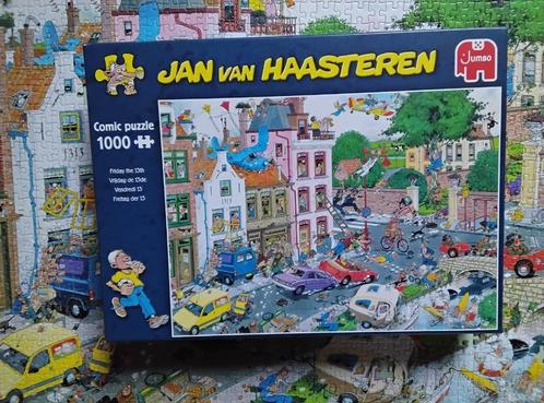 Jan van Haasteren puzzel 'vrijdag de 13de', Hobby en Vrije tijd, Denksport en Puzzels, Zo goed als nieuw, Legpuzzel, 500 t/m 1500 stukjes