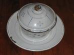 Emaille Suikerpot, Saksisch Emaille, Ophalen of Verzenden