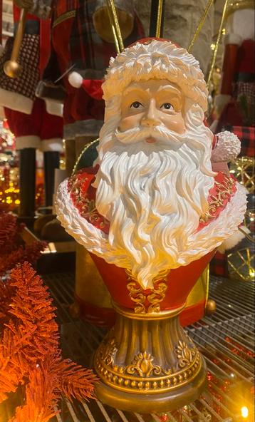 Kerstman beeld 29 cm beschikbaar voor biedingen