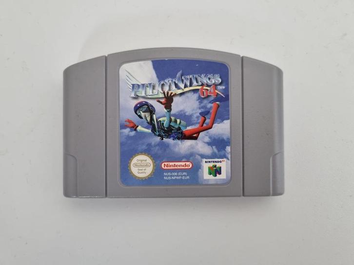 PilotWings 64 - Nintendo 64, Spelcomputers en Games, Games | Nintendo 64, Zo goed als nieuw, Racen en Vliegen, 1 speler, Vanaf 3 jaar
