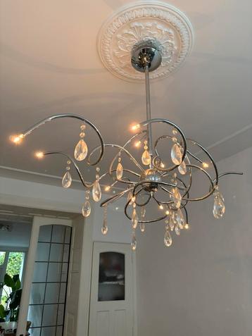 Kroonluchter verchroomd beschikbaar voor biedingen