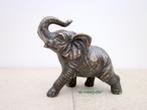 098* Bronzen Olifant Afrika (Boven €75 geen verzendkosten), Tuin en Terras, Tuinbeelden, Ophalen of Verzenden, Nieuw, Overige materialen