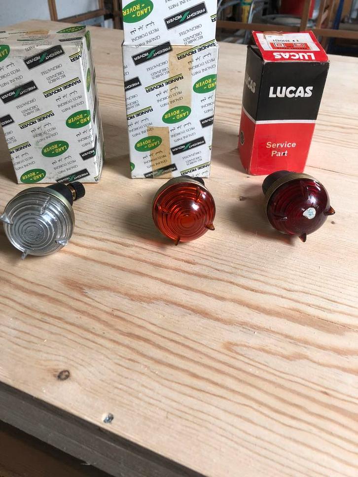 Land Rover Lightweight/109 /Serie-2 lamp units NOS, Auto diversen, Overige Auto diversen, Ophalen of Verzenden