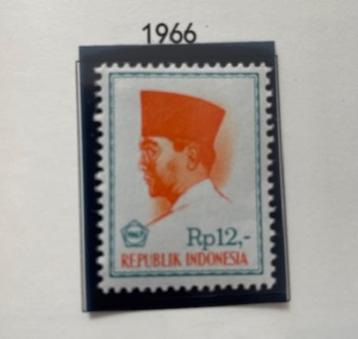 1x 1966 Pres. Soekarno beschikbaar voor biedingen