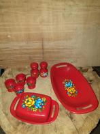 Vintage Emsa Set - Botervloot, Zout & Peper, Eierdopjes, Die, Ophalen of Verzenden, Gebruikt