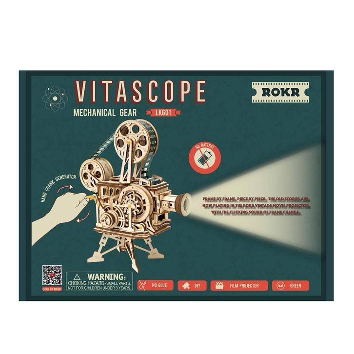 Robotime Vitascope LK601 Bouwpakket Nieuw, Hobby en Vrije tijd, Modelbouw | Overige, Nieuw, Groter dan 1:32, Ophalen of Verzenden