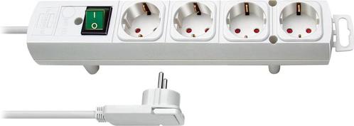 Nieuwe Comfort-Line Plus stekkerdoos 4-voudig, Doe-het-zelf en Verbouw, Elektra en Kabels, Nieuw, Ophalen of Verzenden