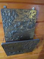 een oude koperen lectuurbak, Ophalen of Verzenden, Gebruikt