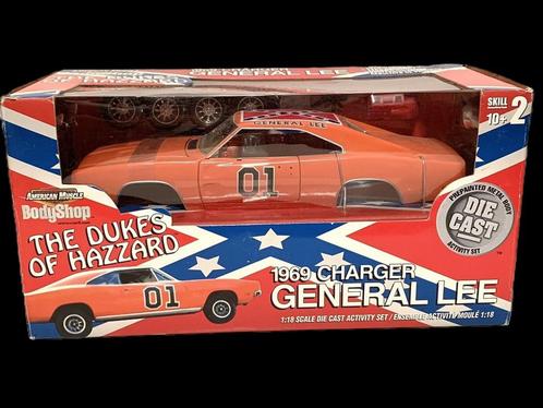 Dukes of Hazzard General Lee 1969 Dodge Charger 2001, Hobby en Vrije tijd, Modelauto's | 1:18, Nieuw, Auto, ERTL, Ophalen of Verzenden