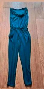 Blauw jumpsuit, Ophalen of Verzenden, Zo goed als nieuw, Maat 38/40 (M), Blauw