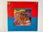 Sensation  – Born To Dance 12” disco, Ophalen of Verzenden, Gebruikt, 12 inch, Disco