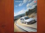Citroën Berlingo (aug. 2001) + bijlage technische gegevens, Ophalen of Verzenden, Nieuw, Citroën