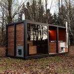 2 IN 1 MODERNE SAUNA EN HOTTUB, WellnessWinkel, Info@wellnesswinkel.nl, Complete sauna, Ophalen of Verzenden