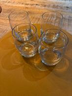 Set van 4 Whiskey Glazen, Glas of Glazen, Ophalen of Verzenden, Effen, Glas