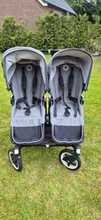 Bugaboo donkey 2 twin Graphite Grey Melange, Ophalen, Zo goed als nieuw, Kinderwagen of Buggy
