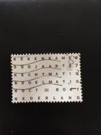 postzegel 550 jaar rekenkamer 1997 80 cent, Postzegels en Munten, Postzegels | Nederland, Ophalen of Verzenden, Na 1940, Gestempeld