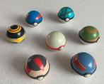 Set van 7 POKEBALLEN jaren 00 - POKEMON bal, Verzamelen, Ophalen of Verzenden, Gebruikt