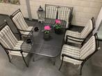 Royal Garden Excelsior 6 pers. Met bankje en mooie kussens., Tuin en Terras, Tuinsets en Loungesets, Overige materialen, Bank