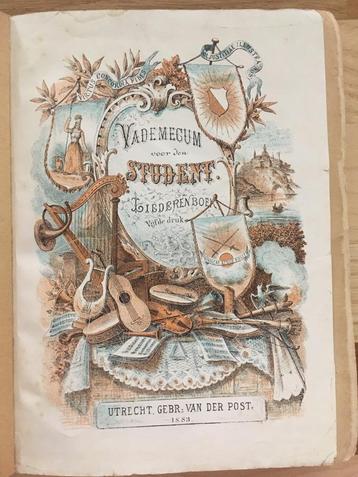 Vademecum voor den student liederboek  beschikbaar voor biedingen