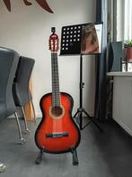 Akoestische gitaar set || La Paz || stemapparaat, standaard, Ophalen, Zo goed als nieuw, Klassieke of Spaanse gitaar