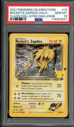 Rocket's Zapdos Holo PSA 10 - 15/132 - Celebrations 2021