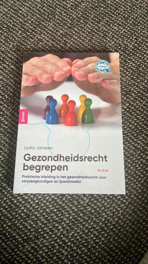 Lydia Janssen - Gezondheidsrecht begrepen, Boeken, Schoolboeken, Zo goed als nieuw, Nederlands, Overige niveaus, Ophalen of Verzenden