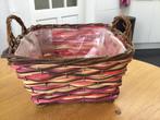 Rieten mand, Huis en Inrichting, Woonaccessoires | Schalen en Manden, Ophalen of Verzenden