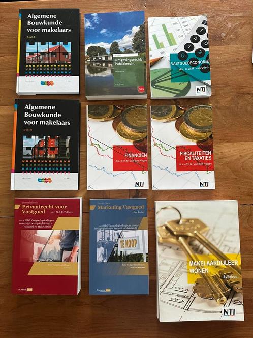 HBO makelaardij boeken, Boeken, Studieboeken en Cursussen, Nieuw, HBO, Beta, Ophalen of Verzenden