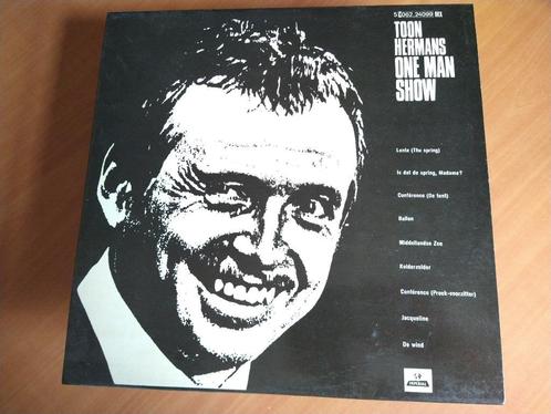 LP Toon Hermans - One Man Show, Cd's en Dvd's, Vinyl | Nederlandstalig, Zo goed als nieuw, Ophalen of Verzenden