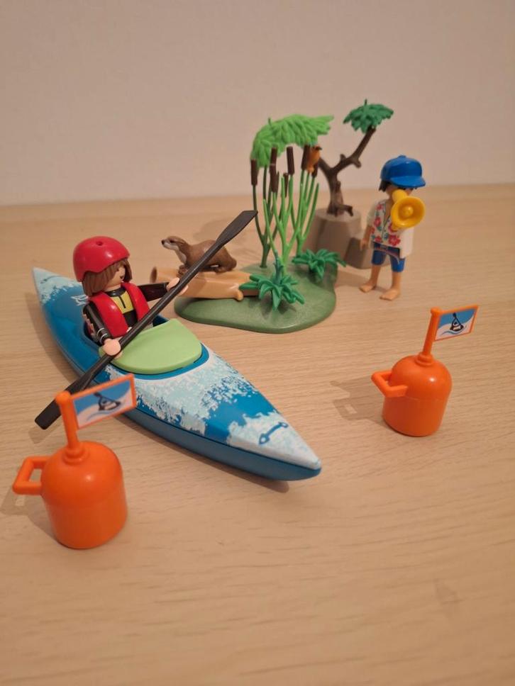 Playmobil Kayak Training Set 70035, Kinderen en Baby's, Speelgoed | Playmobil, Zo goed als nieuw, Complete set, Ophalen of Verzenden