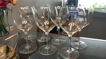  7 Bourgogne kristallen wijnglazen – Villeroy & Boch beschikbaar voor biedingen