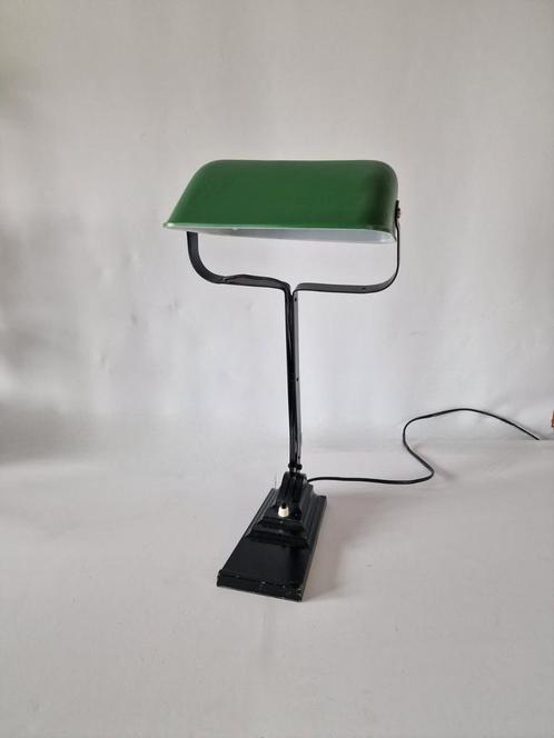 ERPE 52 art deco notarislamp, Huis en Inrichting, Lampen | Tafellampen, Zo goed als nieuw, 50 tot 75 cm, Ophalen of Verzenden