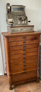 Antieke Ladekast National Cash Register, Antiek en Kunst, Antiek | Meubels | Kasten, Ophalen