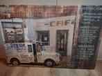 Schilderij op Canvasdoek, Huis en Inrichting, Woonaccessoires | Schilderijen, Tekeningen en Foto's, Ophalen, Zo goed als nieuw