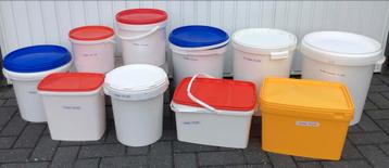 Emmers.Nieuw.Maat: 5,10,16,18,21.6,22 en30 ltr. Zie tekst. beschikbaar voor biedingen