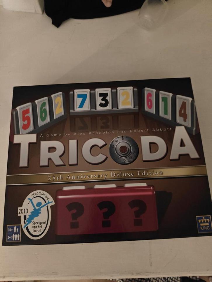 Tricoda Bordspel - 25th Anniversary Deluxe Edition, Hobby en Vrije tijd, Gezelschapsspellen | Bordspellen, Zo goed als nieuw, Een of twee spelers