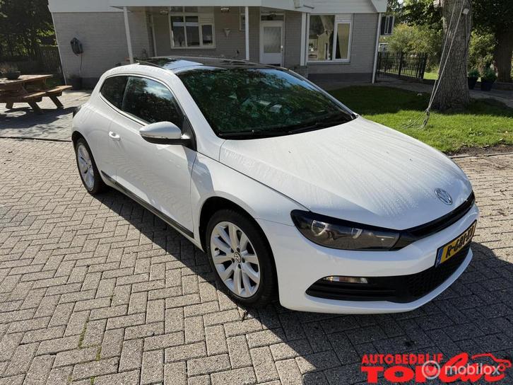 VW Scirocco 1.4 TSI Highline, Lederen Bekleding, Pano dak, Auto's, Volkswagen, Bedrijf, Te koop, Scirocco, ABS, Airbags, Airconditioning