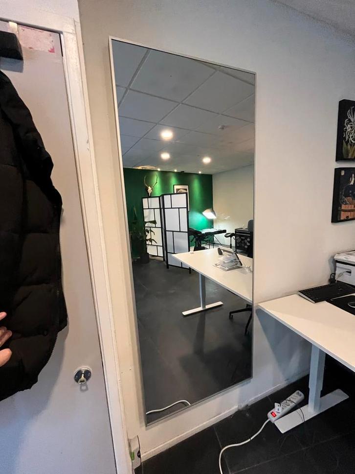 Grote Spiegel - Zo Goed Als Nieuw, Huis en Inrichting, Woonaccessoires | Spiegels, Zo goed als nieuw, 50 tot 75 cm, 150 tot 200 cm